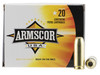 Armscor 10mm Auto Ammo 180gr JHP Ammunition - 20 Rounds