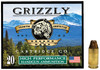Grizzly Cartridge 380 Auto Ammo 90gr HP Ammunition - 20 Rounds