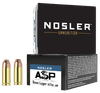 Nosler 9mm Luger Ammo 147gr JHP Ammunition - 20 Rounds
