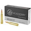 Weatherby 270 Weatherby Ammo 130gr InterLock Ammunition - 20 Rounds