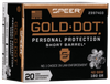 Speer .40 S&W Ammo 180gr JHP Ammunition - 20 Rounds