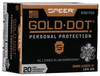 Speer 9mm Ammo 124gr JHP Ammunition - 20 Rounds