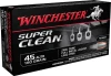 Winchester Super Clean 45 Automatic 160gr Full Metal Jacket - Zinc Core Ammo - 50 Rounds