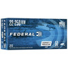 Federal 22-250 Rem Ammo 50gr JHP Ammunition - 20 Rounds
