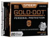 Speer 9mm Ammo 147gr JHP Ammunition - 20 Rounds