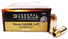 Federal 9mm Ammo 124gr JHP Ammunition - 1000 Rounds
