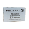 Federal 5.56x45 NATO Ammo 50gr Frangible Ammunition - 500 Rounds