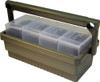 SS25 RND CLEAR SHOTSHELL BOXESMTM SHOTSHELL BOX CADDY W/ 4