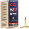 CCI .22 WMR Ammo 40gr TMJ Ammunition - 50 Rounds