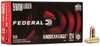Federal 9mm Ammo 124gr FMJ Ammunition - 50 Rounds