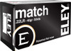 Eley .22 LR Ammo 40gr Lead Solid Ammunition - 50 Rounds