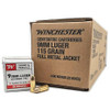 Winchester 9mm Ammo 115gr FMJ Ammunition - 1000 Rounds