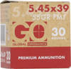 Global Ordnance 5.45x39mm Ammo 55gr FMJ Ammunition - 30 Rounds