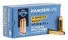 PPU .44 Rem MAG Ammo 240gr JHP Ammunition - 50 Rounds