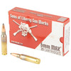 Sons of Liberty Gun Works 6mm Max Ammo 80gr JSP Ammunition - 20 Rounds