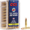 CCI .22 Magnum Ammo 30gr JHP Ammunition - 50 Rounds