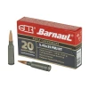 Barnaul Ammo 5.45x39mm Ammo 60gr FMJBT Ammunition - 20 Rounds
