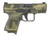 FACTORY BLEM - CANIK Creations TP9 Elite Sub Compact Pistol - Splinter Camo Green | 9mm | 3.6" Barrel | 12rd/15rd Mag | Full Accessory Kit | BLEMISHED (Excellent Condition), sold As-Is NO RETURNS
