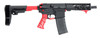 CBC PS2 ALIEN Forged Aluminum AR Pistol - Red | .223 Wylde | 7.5" barrel | UPGRADED 7" M-LOK Rail | SBA3 Brace