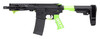 CBC PS2 ALIEN Forged Aluminum AR Pistol - Green | .223 Wylde | 7.5" barrel | UPGRADED 7" M-LOK Rail | SBA3 Brace
