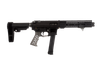 Alien Armory Tactical Forged Aluminum AAT-9 AR Pistol - Gray | 9mm | 7.5" Barrel + Flash Can | 9" M-LOK Rail | SBA3 Brace | Upgraded AAT Parts | Accepts Glock Mags