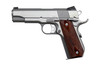 Dan Wesson California Compliant Commander Classic Pistol - Stainless | .45ACP | 4.25" Barrel | 8rd | Wood Grips