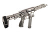 Fostech Bradley Fighting Tech-15 Pistol - Black | 9mm | 7.5" Barrel | 7" Mach-ll Rails | PDW Brace | Installed Echo-ll Trigger