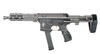 Fostech Bradley Fighting Tech-15 Pistol - Black | 9mm | 7.5" Barrel | 7" Mach-ll Rails | PDW Brace | Installed Echo-ll Trigger