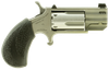 North American Arms PUGDP Pug  22 WMR 5 Shot 1" Stainless Steel Ported Barrel, Stainless Steel Frame, Stainless Cylinder, Black Polymer Grip, Exposed Hammer