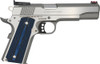 STAINLESS BLUE G10 GRIPSCOLT GOLD CUP LITE 9MM 5" 8RD