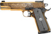ENGRAVED 45ACP ADJ. SGT GOLDGIRSAN MC1911 MATCH GOV'T
