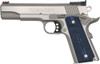 8RD STAINLESS BLUE G10 GRIPSCOLT GOLD CUP LITE 45ACP 5"