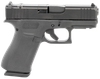 Glock PX4350201FRMOS G43X MOS Sub-Compact 9mm Luger 10+1 3.41" Black GMB Barrel, Black nDLC MOS Cut/Serrated Steel Slide, Black Polymer Frame w/Picatinny Rail Black Textured Polymer Grip, Ambidextrous