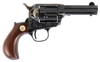 Cimarron CA980 Lightning  38 Special 6 Shot 3.50" Blued Steel Barrel & Cylinder, Color Case Hardened Steel Frame, Birdshead Walnut Grip, Exposed Hammer