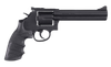 SAR USA SARSR38BL6 SAR SR  357 Mag/38 Special 6 Shot 6" Black Steel Barrel & Cylinder, Black Steel Frame, Black Finger Grooved Grip, Drop Safety/Hammer Block Safety, Exposed Hammer