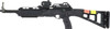 BLACK W/CT RED DOT THREADEDHI-POINT CARBINE 40SW 17.5"