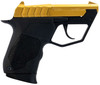 TAURUS 22TUC 22LR PSTL 3" BLK/GOLD PVD SLIDE 1-9RD MAG