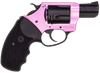 Charter Arms 53835 Pink Lady  38 Special 5rd 2" Black Steel Barrel, Black Cylinder, Black/Pink Aluminum Frame, Black Rubber Grip, Exposed Hammer