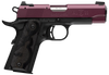 Browning 051062490 1911-22 Black Label Compact Frame 22 LR 10+1 3.63" Matte Stainless Steel Barrel, Black Cherry Cerakote Serrated Steel Slide, Matte Black Polymer Frame w/Beavertail