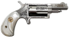 North American Arms 22M50 50th Anniversary  22 Mag 5 Shot 1.63" Matte Stainless w/"50th Anniversary" & Scroll Engraving, White Pearl Grip, Exposed Hammer