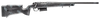 Bergara Rifles B14LM7513CF B-14 Crest 7mm PRC 5+1 22" Sniper Gray Cerakote #5 Contour Threaded Barrel, Sniper Gray Cerakote Steel Receiver, Black & Gray Sponge Fixed Carbon Fiber Stock