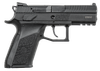 CZ-USA 91086 P-07  9mm Luger 15+1, 3.75" Blued Steel Barrel, Black Nitride Serrated Steel Slide, Black Polymer Frame w/Picatinny Rail, Black Interchangeable Backstrap Grip, Ambidextrous