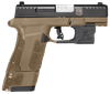 Diamondback DB0301P061 DBAM29 Sub-Compact 9mm Luger 3.50" 17+1 Flat Dark Earth Black Nitride Stainless Steel Slide Black Polymer Grip with Viridian Laser & Holster