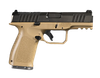 Rost Martin RM1CFDEOSP10CA RM1C *CA Compliant 9mm Luger 10+1 4" Black Steel Barrel, Black Tenifer Optic Ready/Serrated Steel Slide, Flat Dark Earth Polymer Frame w/Picatinny Rail, Textured Grip