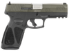 Taurus 1-G3B94B G3  Full Size Frame 9mm 17+1 4" Matte Stainless Steel Barrel, OD Green Serrated Alloy Steel Slide, Black Polymer Frame w/Picatinny Rail, Textured Grip