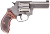 Taurus 28563CNS 856 Defender 38 Special +P Caliber with 3"  Barrel, 6rd Capacity Cylinder, Overall Tungsten Gray Cerakote Finish Steel, Altamont Wood Grip & Night Front Sight
