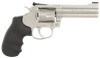 Colt Mfg KCOBRASM4RTS King Cobra Target 357 Mag 6 Shot 4.25" Matte Stainless Steel Barrel, Cylinder & Frame, Black Hogue Overmolded Grips, Exposed Hammer
