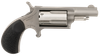 North American Arms 22MGRCHSS Mini-Revolver Carry Combo Sports South Exclusive 22 WMR 5 Shot 1.63" Stainless Steel Barrel, Frame & Cylinder, Black Rubber Grip, Exposed Hammer, Side Carry Holster