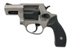 TAURUS 856 2 TONE 38SPL REVOLVER 2" BLK/STS G10 GRIPS 6RDS