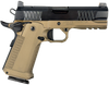 JACOB GREY FIREARMS TWC9EBB TWC9  9mm Luger 17+1 4.25" Black Bull Barrel, Black Optic Ready/Serrated Steel Slide, Battle Brown Aluminum Frame w/Beavertail & Picatinny Rail